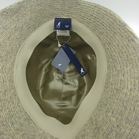 Kangol Green Cloche W/ Ribbon Trim Accent Size M - Picture 4 of 5